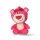 Disney Játékháború Lotso 3D plüss figura akasztóval, táskadísz 13 cm