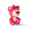 Disney Játékháború Lotso 3D plüss figura akasztóval, táskadísz 13 cm