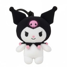   Hello Kitty Kuromi 3D plüss figura akasztóval, táskadísz 13 cm