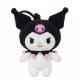 Hello Kitty Kuromi 3D plüss figura akasztóval, táskadísz 13 cm