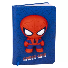 Pókember Mini Hero 3D notesz, vonalas jegyzetfüzet