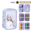 Disney Jégvarázs Elsa tolltartó töltött 3 emeletes Giotto