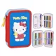 Hello Kitty Blue tolltartó töltött 2 emeletes