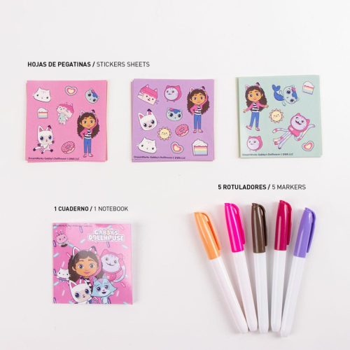 Gabi babaháza Gabdorable színezhető hátizsák, táska 38 cm