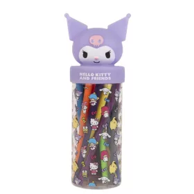 Hello Kitty Kuromi 18 db-os filctoll szett 3D tartóban