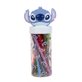   Disney Lilo és Stitch, A csillagkutya Happy 18 db-os filctoll szett 3D tartóban