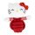 Hello Kitty Red kötél kutyajáték 15 cm