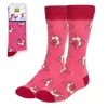 Disney Játékháború Lotso Pink felnőtt hosszú szárú zokni 36/43