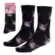 Hello Kitty Kuromi Black felnőtt hosszú szárú zokni 36/43