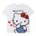Hello Kitty Hearts gyerek rövid póló, felső 6 - 12 év / 116 - 152 cm