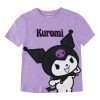 Hello Kitty Kuromi Purple gyerek rövid póló, felső 6 - 12 év / 116 - 152 cm