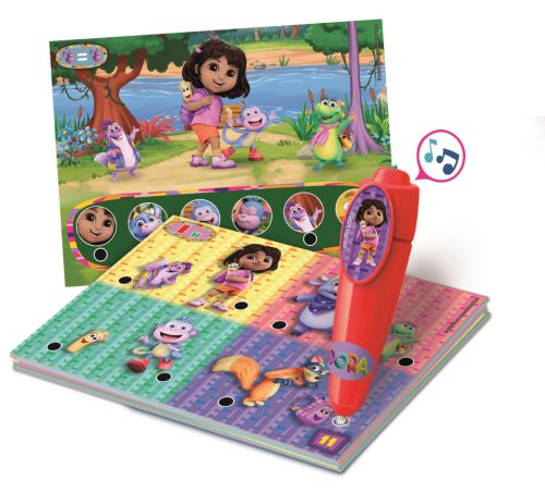 Dóra, a felfedező Adventure interaktív kvíz Clementoni