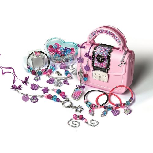 Crazy Chic Jewels ékszerkészítő szett kézitáskával Clementoni