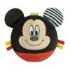 Disney Mickey Round plüss labdafigura, baba csörgő Clementoni