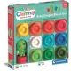 Színes Clemmy puha építőkocka szett 10 db-os figurával Clementoni