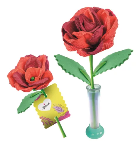 Virágkészítő szett Rose 2 db-os Clementoni