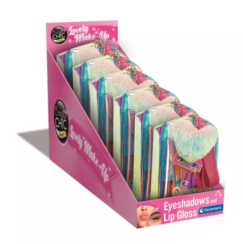 Crazy Chic Holographic sminkszett neszeszerben Clementoni