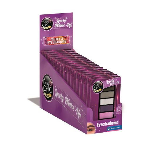 Crazy Chic Rock szemhéjfesték készlet Clementoni