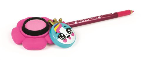 Crazy Chic Pink szemhéjpúder és szájkontúr ceruza Clementoni