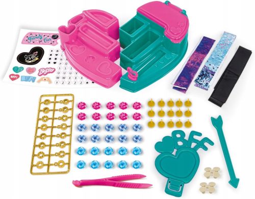 Crazy Chic BFF ékszerkészítő kreatív szett Clementoni