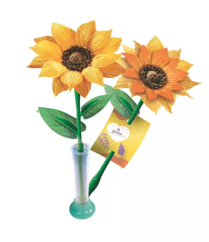 Virágkészítő szett Sunflowers 2 db-os Clementoni