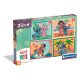 Disney Lilo és Stitch, A csillagkutya Ohana Moments 4 az 1-ben puzzle Clementoni
