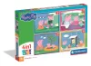 Peppa malac Adventures 4 az 1-ben puzzle Clementoni