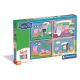 Peppa malac Adventures 4 az 1-ben puzzle Clementoni