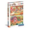 Farm Family 2x20 db-os puzzle Clementoni