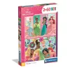 Disney Hercegnők Garden Party 2x60 db-os puzzle Clementoni