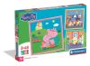 Peppa malac Family 3x48 db-os puzzle Clementoni