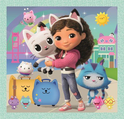 Gabi babaháza Travel 3x48 db-os puzzle Clementoni