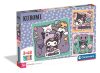 Hello Kitty Kuromi 3x48 db-os puzzle Clementoni