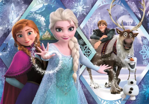 Disney Jégvarázs Ice Kingdom 104 db-os puzzle Clementoni