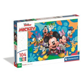 Disney Mickey Colorsplash 104 db-os puzzle Clementoni