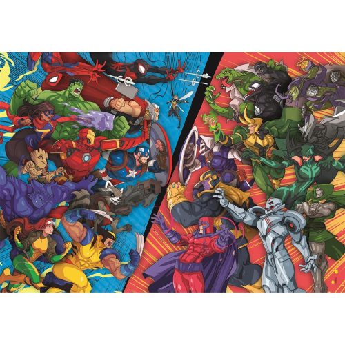 Marvel VS Villains 104 db-os puzzle Clementoni