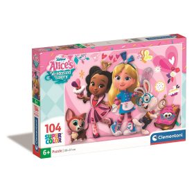   Disney Alice Csodaország cukrászdája Baking 104 db-os puzzle Clementoni