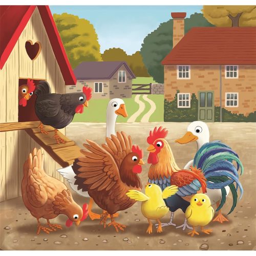 Farm Moments 3x48 db-os puzzle Clementoni