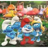 Hupikék törpikék Village 3x48 db-os puzzle Clementoni