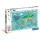 Térkép Wildlife 60 db-os maxi puzzle Clementoni