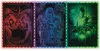 Stranger Things Upside Down 520 db-os puzzle LED-es keretben Clementoni