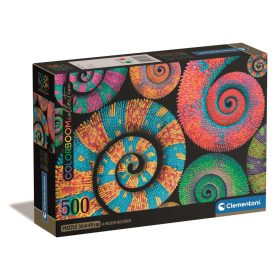 Színes Curly Tails 500 db-os Compact puzzle Clementoni