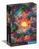 Színes dzsungel Psychedelic 500 db-os Compact puzzle Clementoni