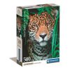 Állatos Jaguar 500 db-os puzzle Compact Clementoni