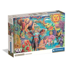 Elefánt Carnival 500 db-os Compact puzzle Clementoni