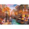 Olaszország Venice Sunset 500 db-os Compact puzzle Clementoni