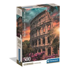 Róma Colosseum 500 db-os Compact puzzle Clementoni