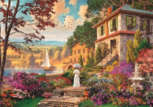 Tájkép Victorian Promenade 500 db-os Compact puzzle Clementoni