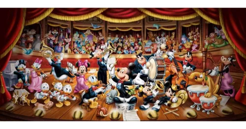 Disney Orchestra 13200 db-os puzzle Clementoni