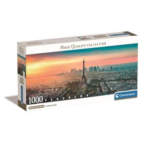 Párizs View 1000 db-os panoráma Compact puzzle Clementoni